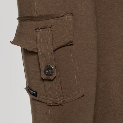 Thigh pocket details